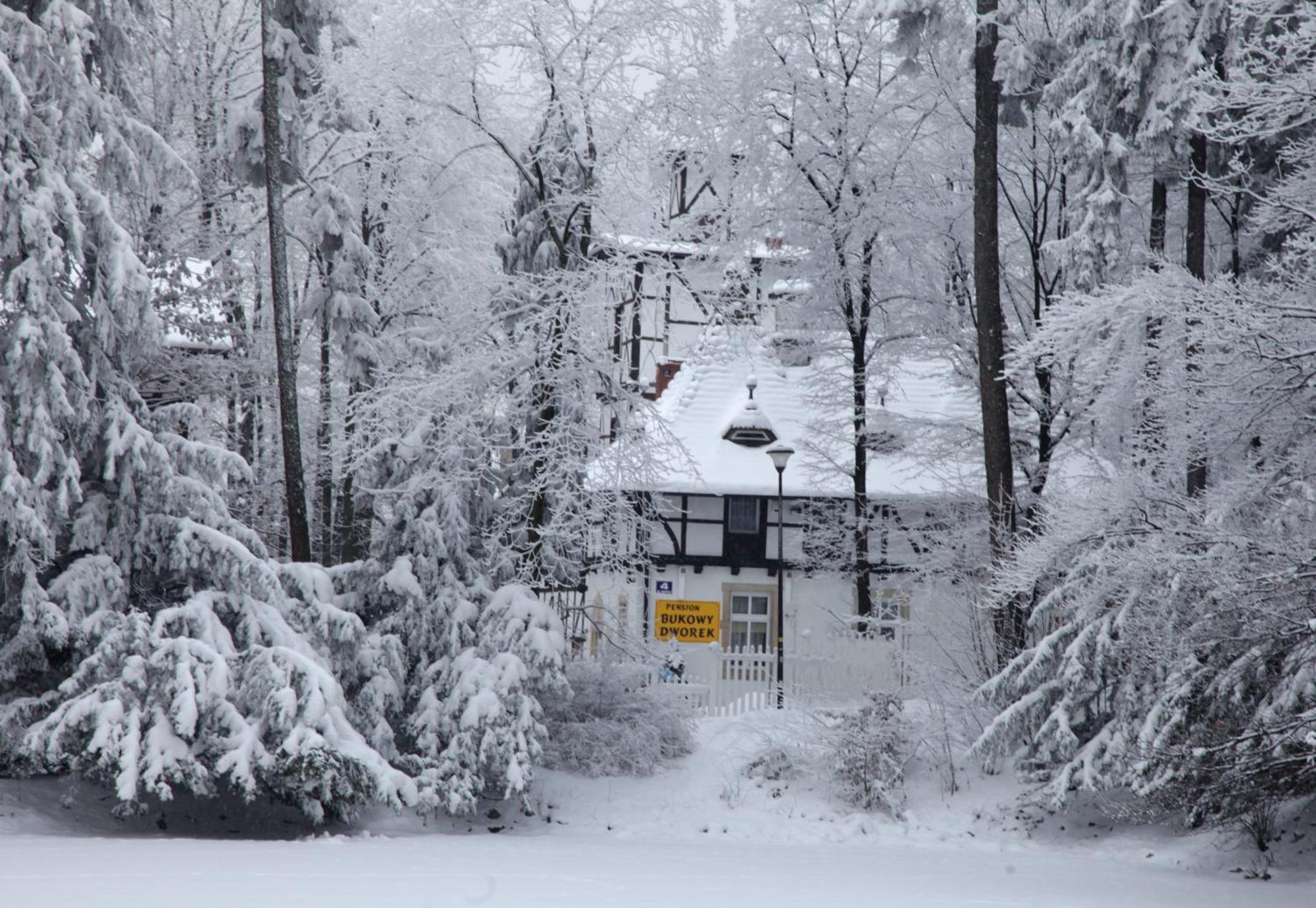 Bukowy Dworek Bad Salzbrunn Exterior foto